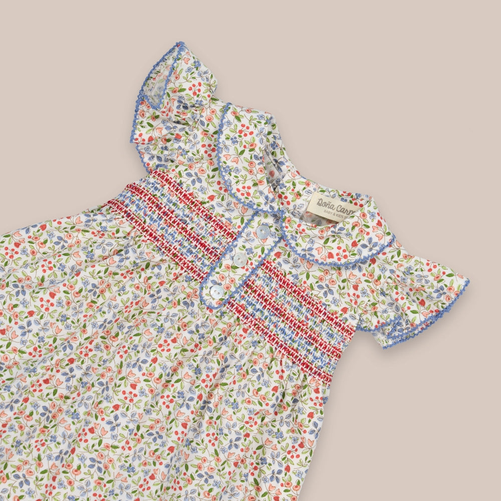 Vestido de bebê com tapa-fralda  Cardamomo