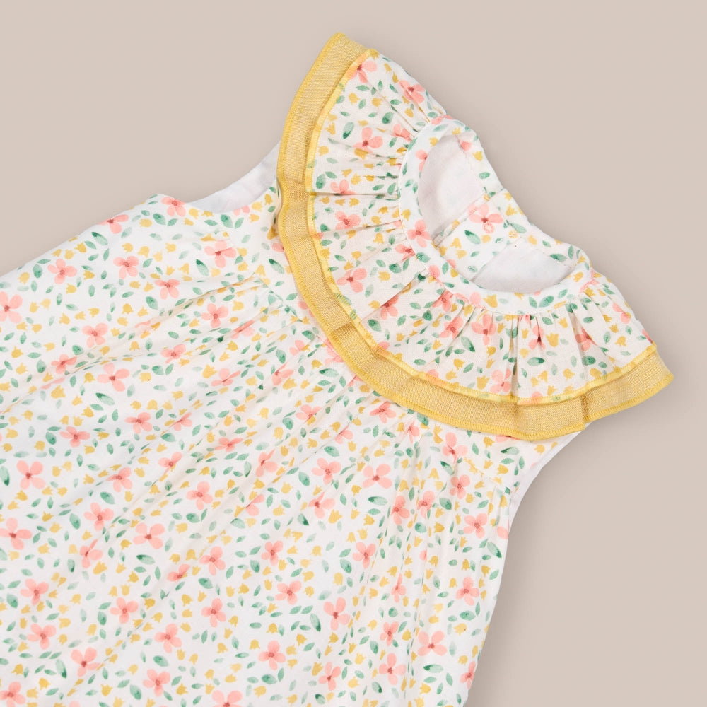Baby dress set Corn