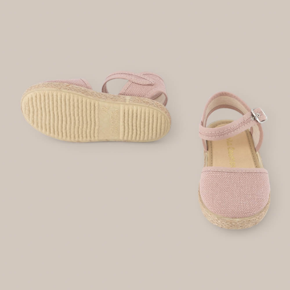 Girl's Linen Sandal