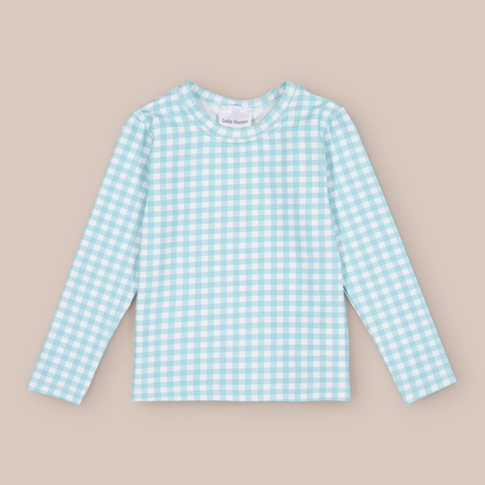 T-shirt de bain turquoise