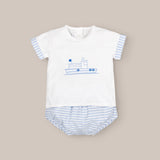 Conjunto Bebé Algodón Pedreña