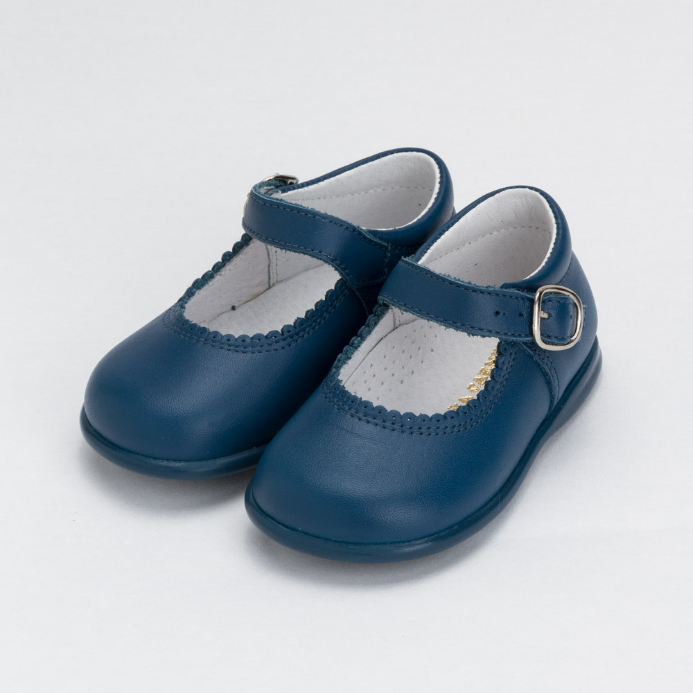 Mary Janes aus Leder mit Sohle