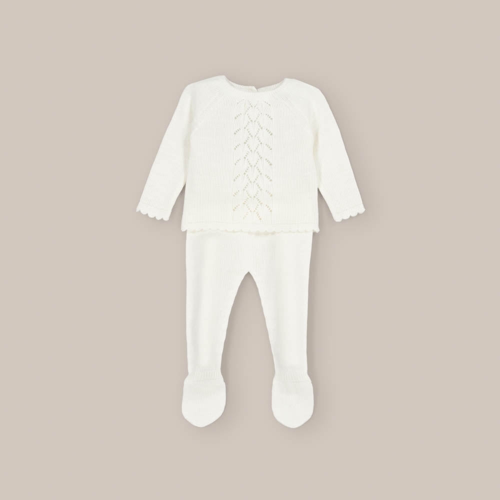 Conjunto Punto Bebé Polaina Baby