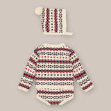 Conjunto Punto Bebé  Greca