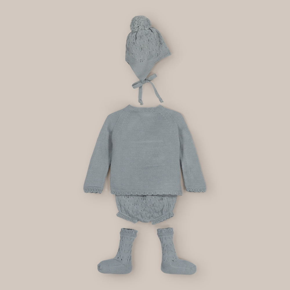 Set corto lavorato a maglia Bambini Pane