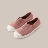 Rubber tip canvas shoe