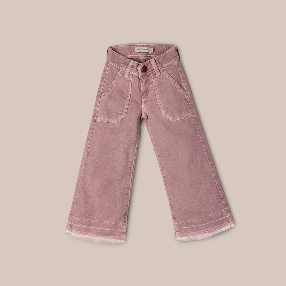 Jeans Menina Largura