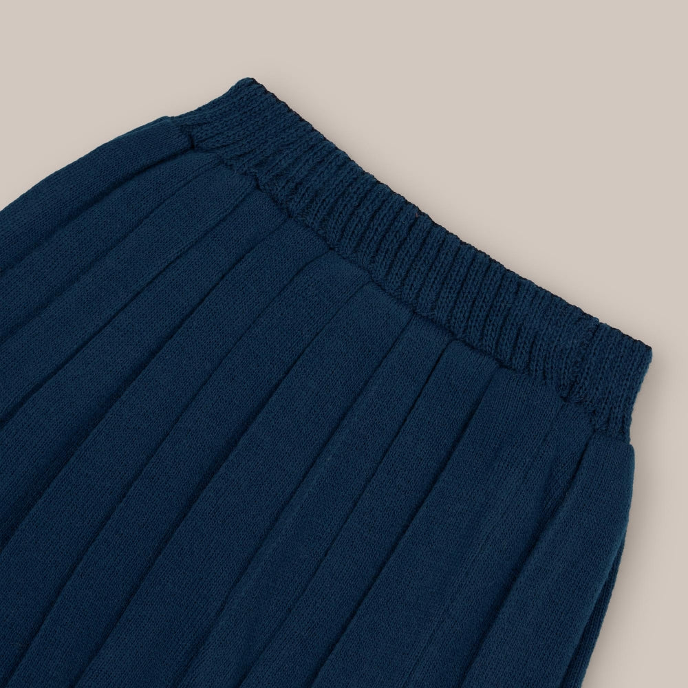 Falda Lana Night Blue