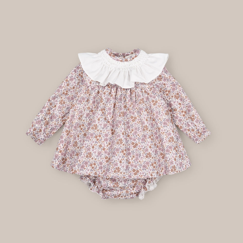 Ensemble robe et culotte pour bébé Iris