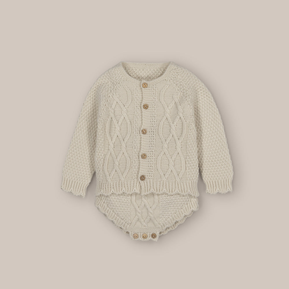Lins Baby-Strickjacken-Set