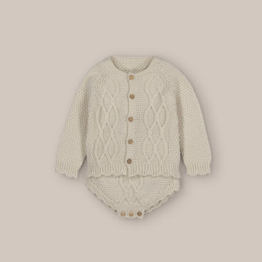 Set cardigan knit Baby Lins