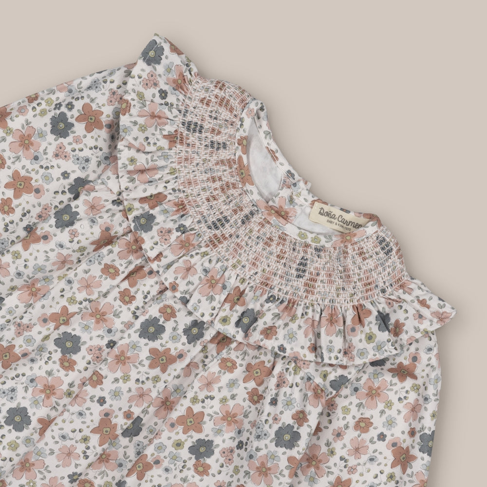 Blusa Niña Cuello Avena